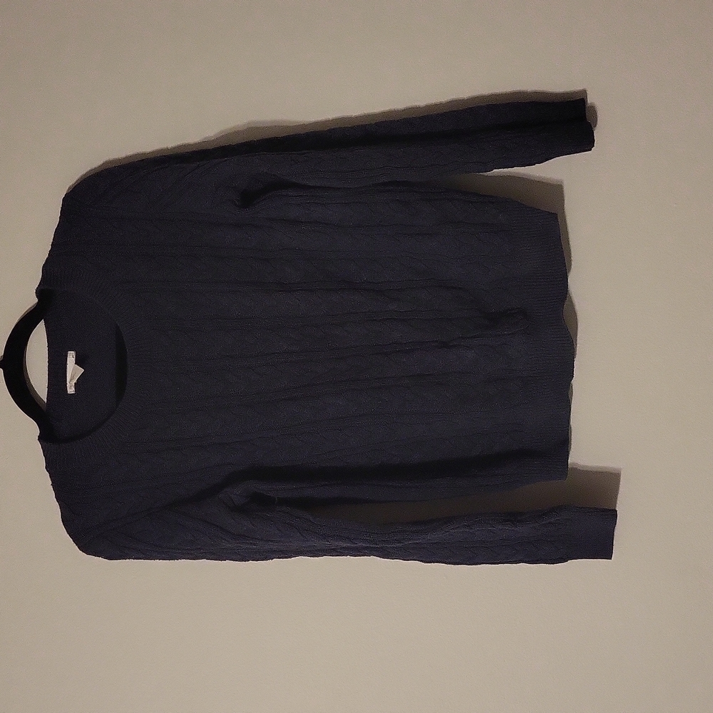Charcoal Cable Sweater